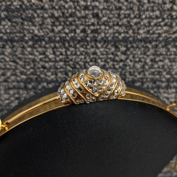 Morgan Taylor Black Clutch Gold Rhinestone - Picture 4 of 16